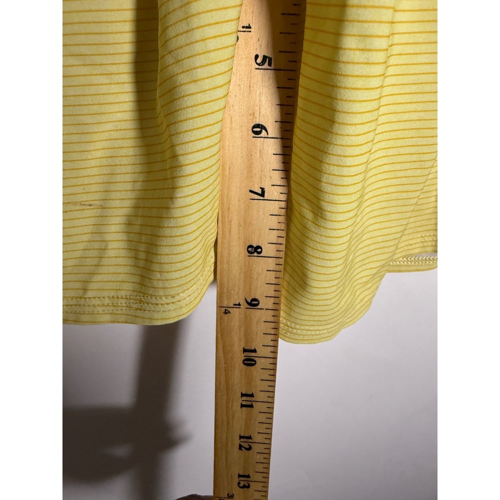 Quiksilver Highline Mens Board Shorts Yellow Orange Stripe Swim Trunks Size 29 - Picture 7 of 7